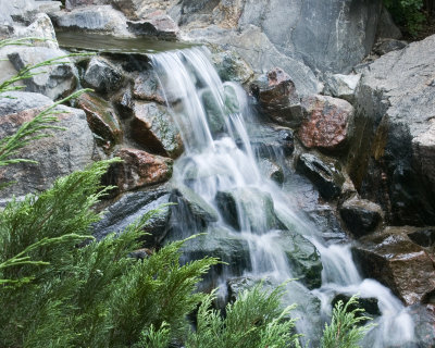 Gallup Garden Waterfall