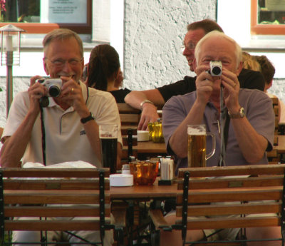 Cameras at the ready