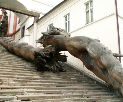 An unusual sculpture