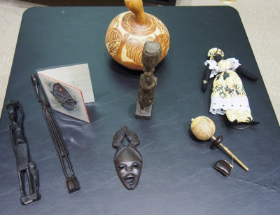 Some of the many African things sold at ISU Africa Night 2013 023.jpg