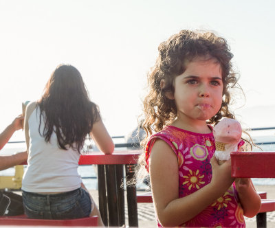 Strawberry ice cream...Yum!