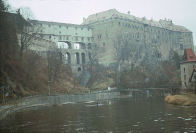 Cesky Krumlov fortress