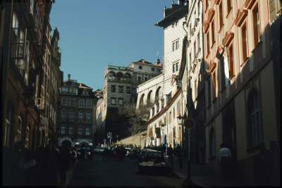 Prague near the castle