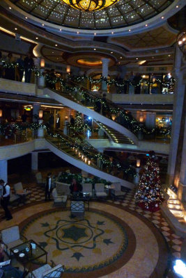 The Crown Princess Atrium