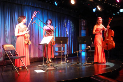 La Bohemia Quartet on the Crown Princess, in concert