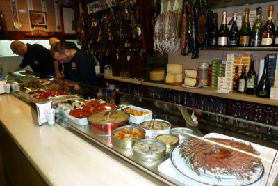 Barcelona - El Xampanyet tapas selection