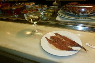 Barcelona - My order at El Xampanyet