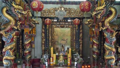 Chinese Shrine of Goddess Brahma Met Interior (DTHB1282)