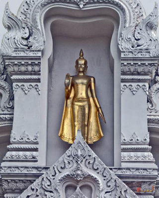 Wat Ratchathiwat Ubosot Gable Buddha (DTHB619)