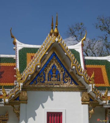 Wat Phrasri Mahathat Ubosot North Wing Gable (DTHB1469)