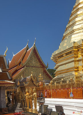 Wat Phratat Doi Suthep Wiharn Gable (DTHCM0012)