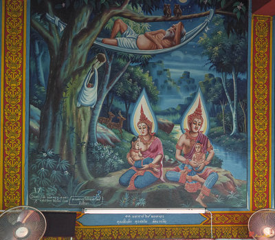 Wat Dok Kham Wiharn Interior Painting  (DTHCM0154)