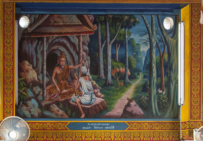 Wat Dok Kham Wiharn Interior Painting  (DTHCM0155)