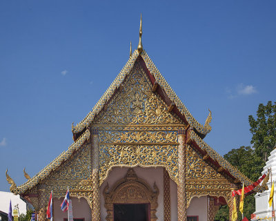 Wat Chai Prakiat Phra Wiharn Gable  (DTHCM0221)