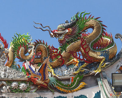 San Jao Kuan Tae Kun Roof Dragon and Phoenix (DTHP201)