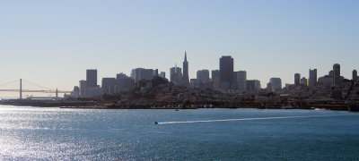 Skyline from Alcatraz Island