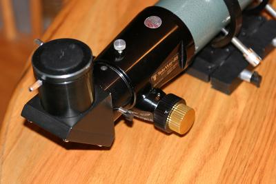 Side view of FeatherTouch Focuser on TV-85