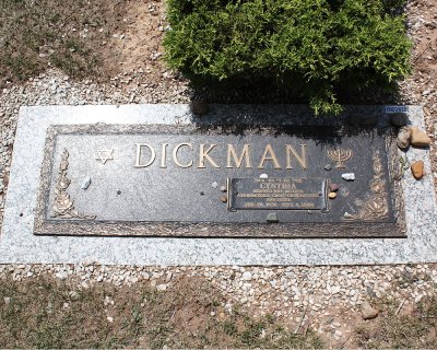 Cynthia Dickman gravestone
