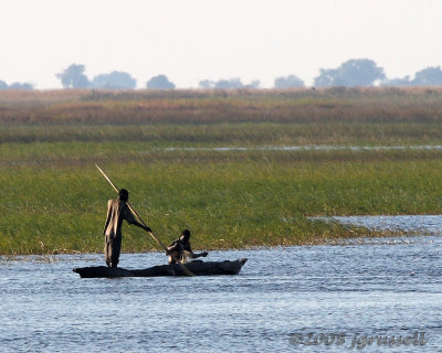 Fishing on Chobe River