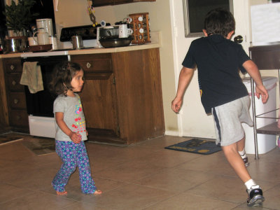 Kiddos dancing