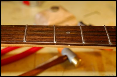 Some new frets in place