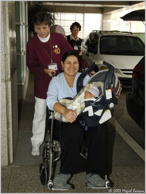 Iliana Leaving Hospital