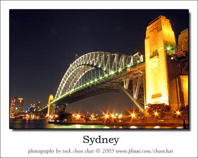 View of Harbour Bridge from Milsons Point