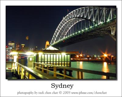 View of Harbour Bridge from Milsons Point