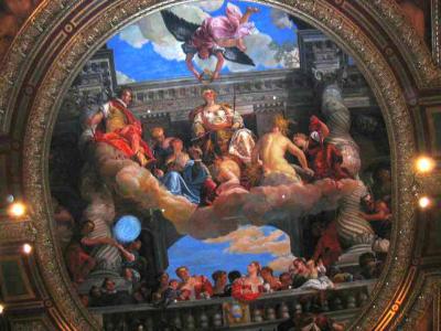 ceiling in Venetian
