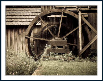 Mabry Mill Wheel