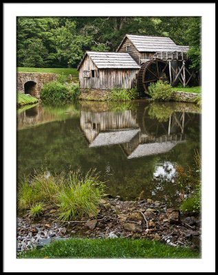Mabry Mill with Mill Pond