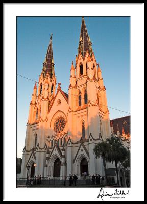 St. John the Baptist Cathedral, Fall, early evening light