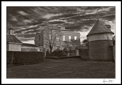 Tryon Palace Stormy Morning