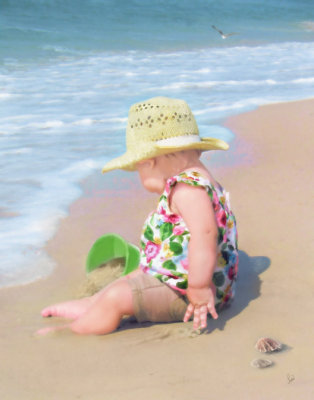 Baby on the Beach