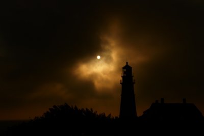 DSC00211.jpg THE LIGHT in the DARK... portland head light lighthouse by donald verger sunrise september 19