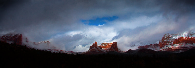 Sedona Winter Panno   #2010-4165