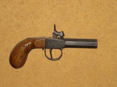 Old pocket pistol.
