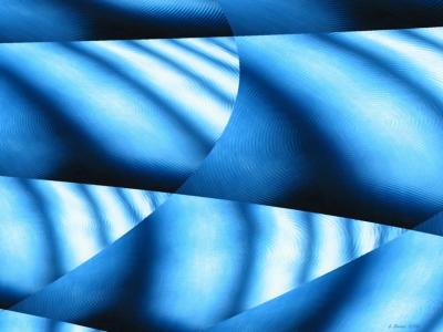 Blue Pinstripes