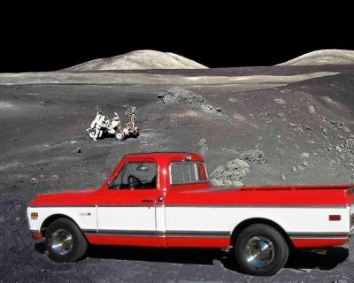 Truck on the Moon