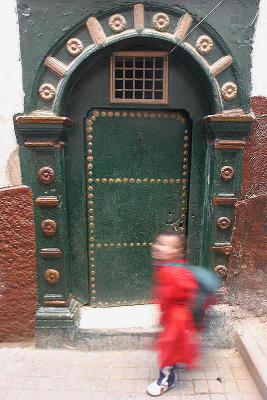 Porte mauresque,casbah,Algerie