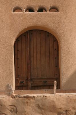 mozabite wooden door