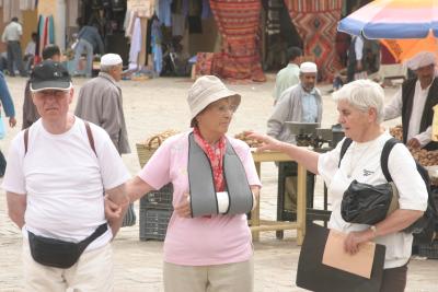 french tourist,they just love it.