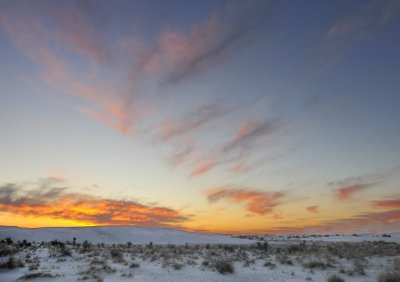 White Sands sunrise