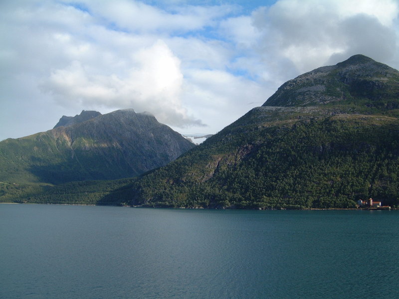 Scenes of the Svartisen Glacier