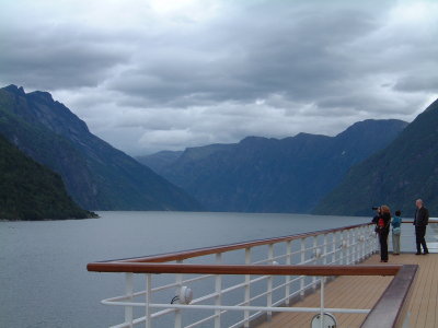 Cruising Geirangerfjord