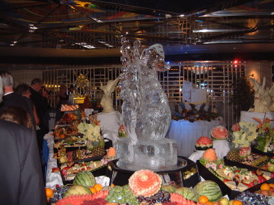 Ice carvings