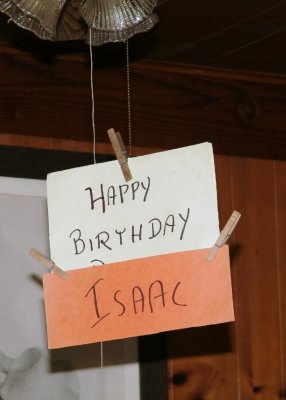 Isaac's Birthday