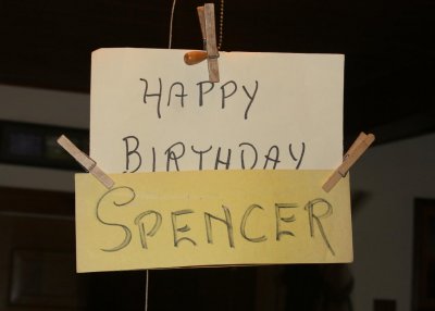 Spencer's Birthday - 2009