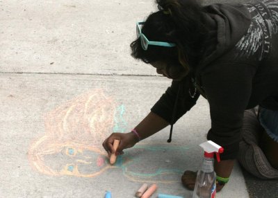 Old Town Bluffton  Sidewalk Chalk Art Contest