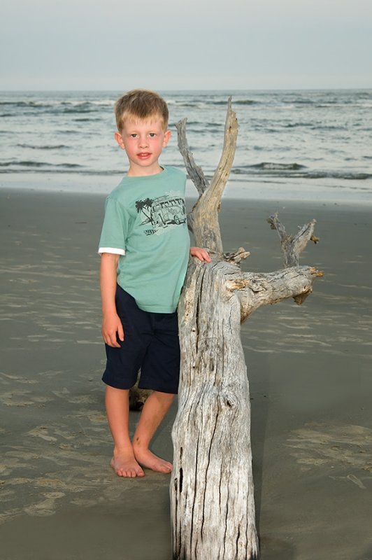 Ryan at the beach